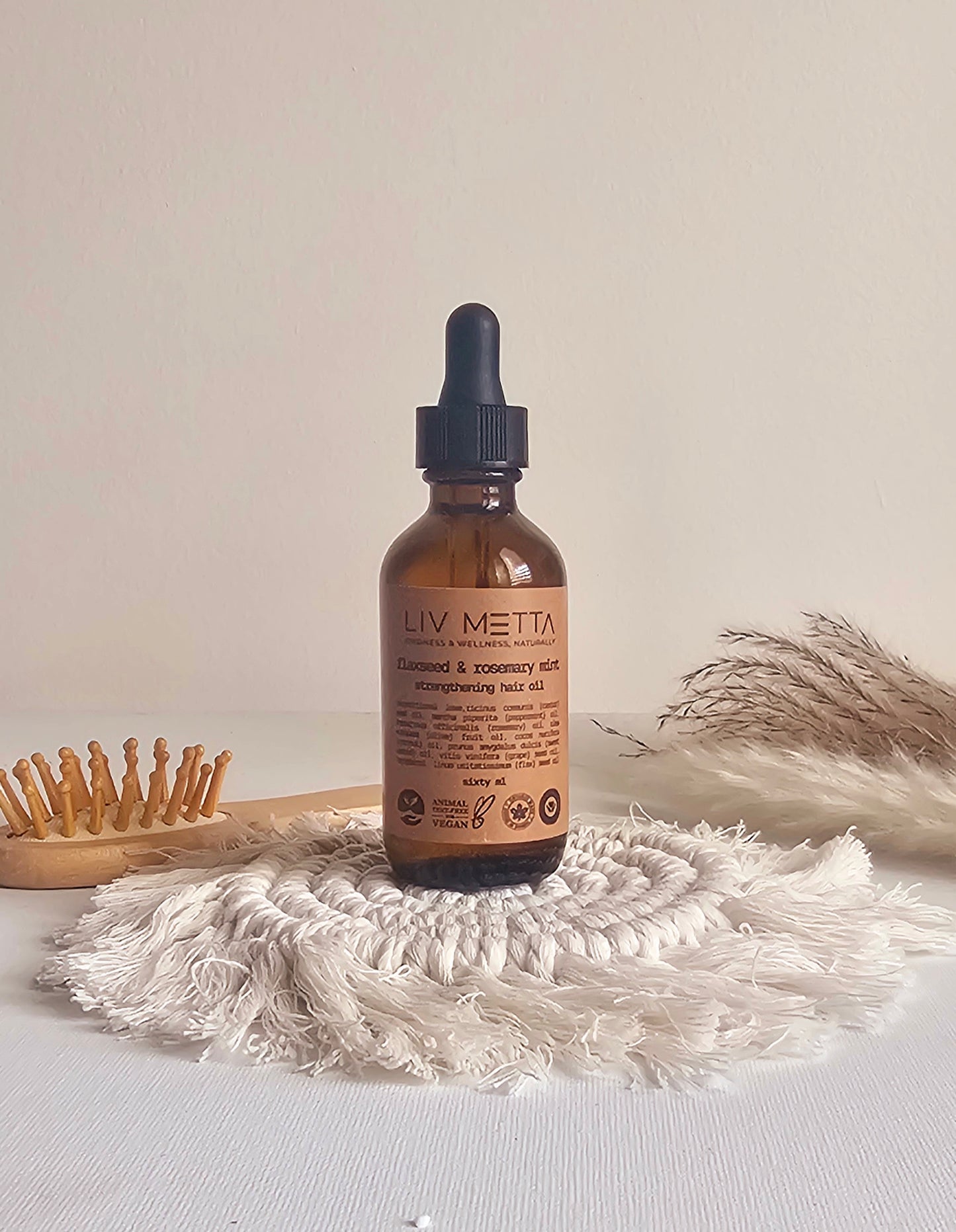 Flaxseed & Rosemary Mint Hair Growth Oil