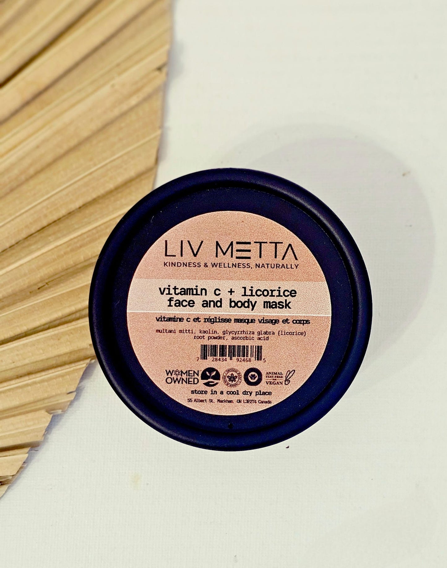 Fullers Earth, Vitaminc C & Licorice Face Mask