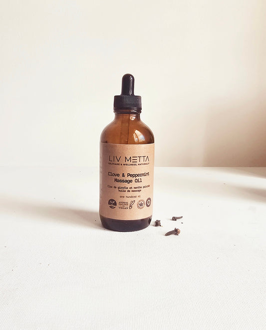 Clove & Peppermint Massage Oil